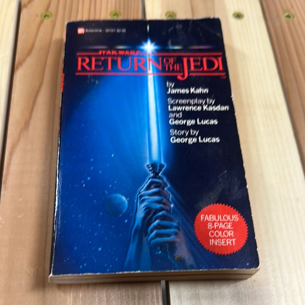 Vintage Star Wars: Return of the Jedi paperback Book